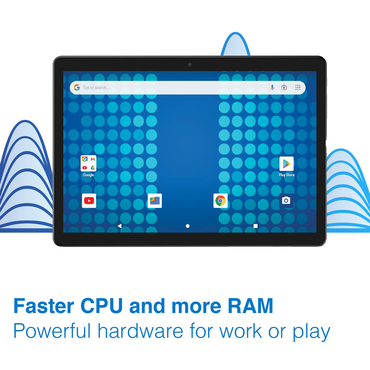 10-inch IPS Android Tablet 32GB WiFi Black