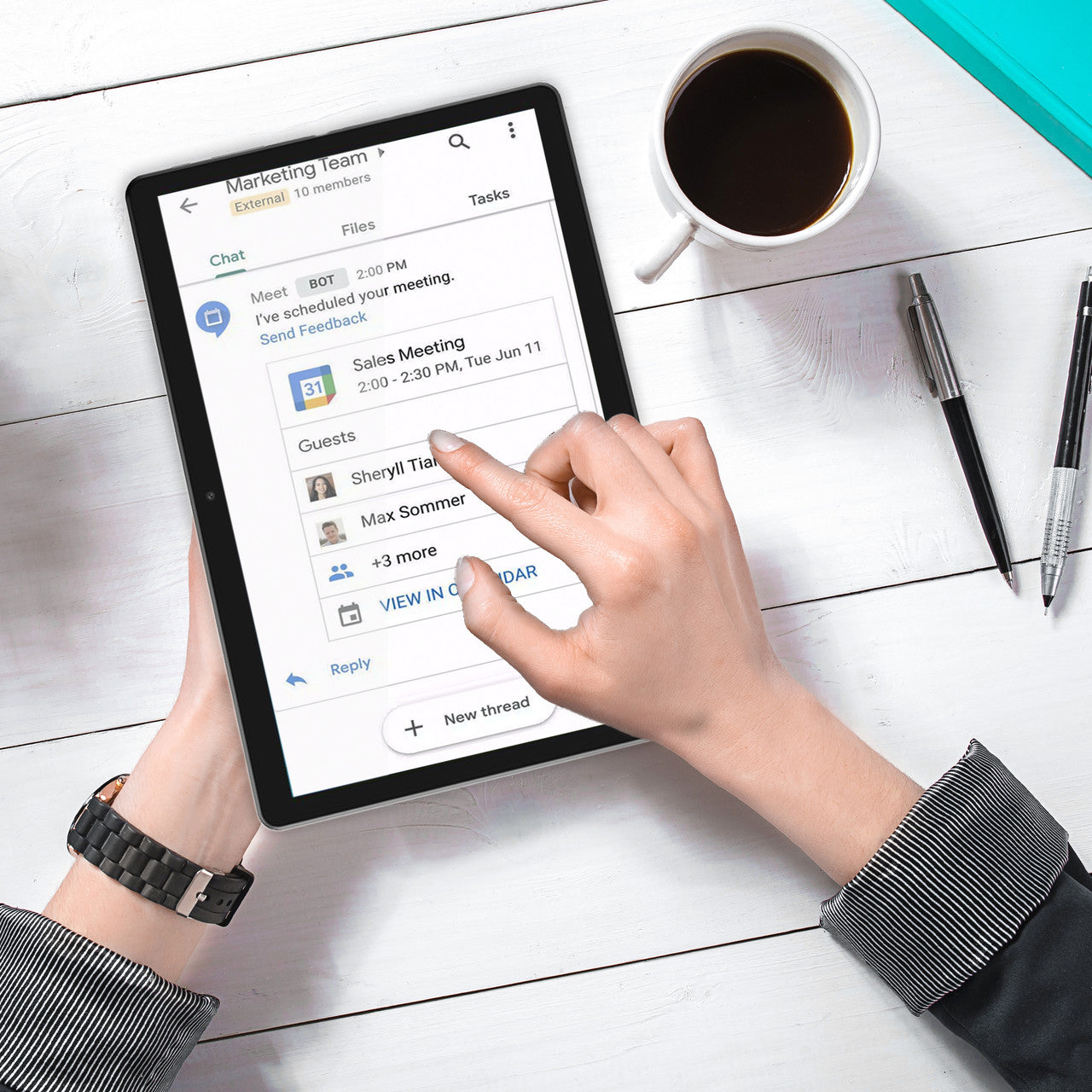 10-inch IPS Android Tablet 32GB WiFi Black