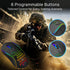 Laser RGB Lightweight Gaming Mouse - Black