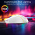 Laser RGB Lightweight Gaming Mouse White