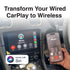 Laser Wireless CarPlay Dongle - Black