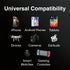 20000mAh Powerbank Battery Display Black