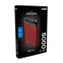 5000mAh Power Bank LED Display Red