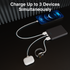 Laser 5000mAh Powerbank Charcoal