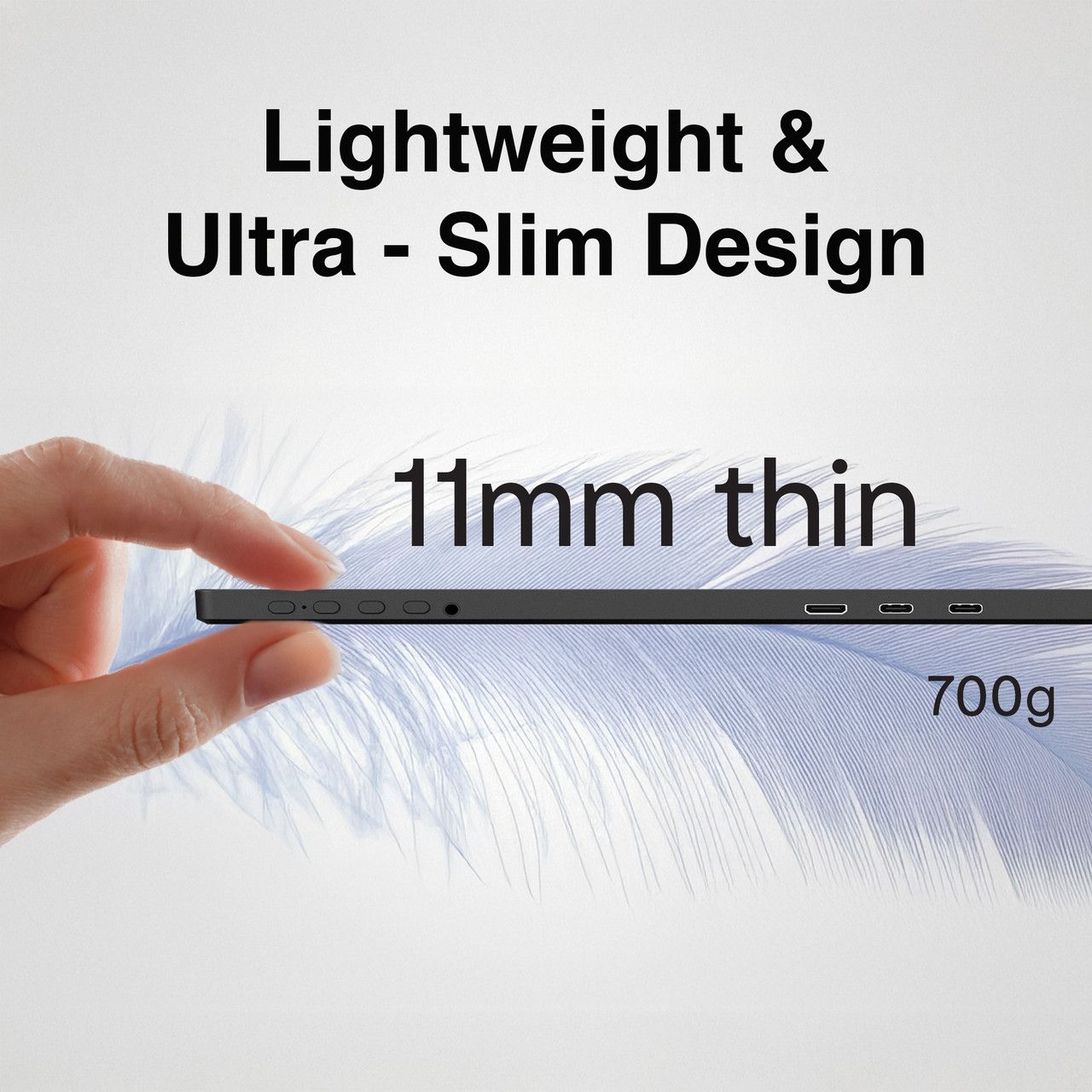 15.6 Inch Portable Monitor with USB-C and HDMI