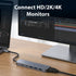 USB-C 6-in-1 Multi-Port Hub with 4K HDMI and 100W PD Charging