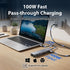 USB-C 7 Port Hub with HDMI and Ethernet