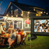Precision Outdoor Gaming Projector Bundle with Inflatable Screen, 300lm