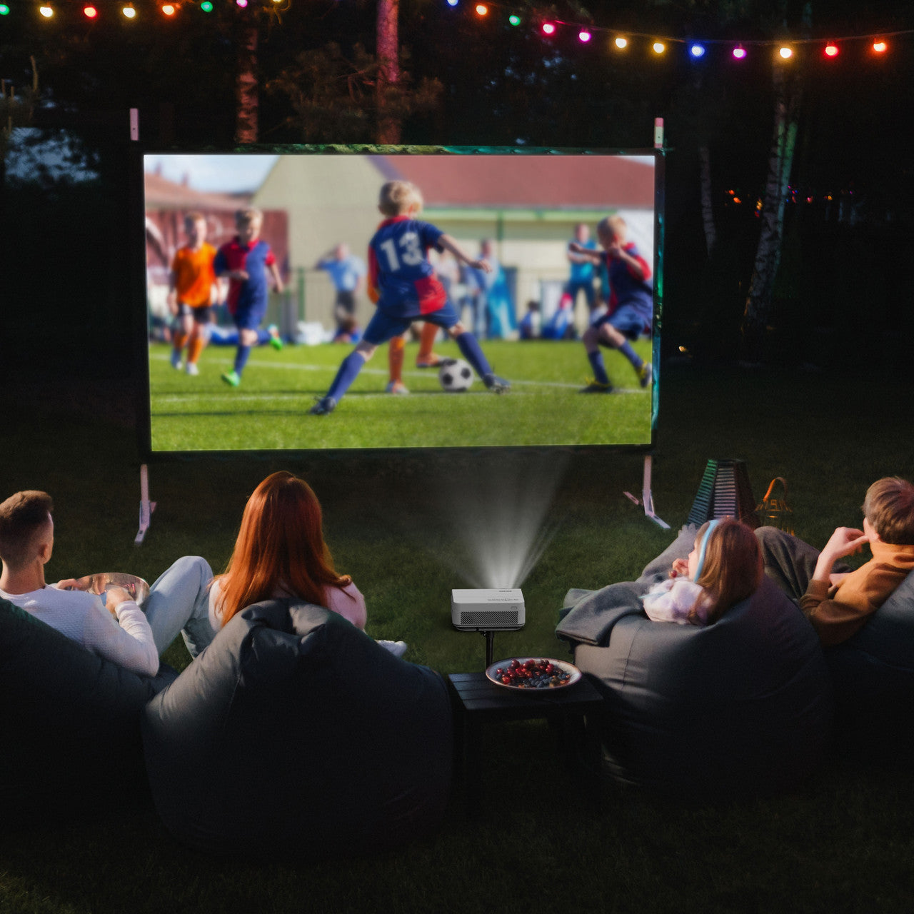 1080P Outdoor Cinema Bundle 144 Inch