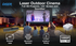Laser Outdoor Cinema: Full HD Projector, 144" Screen & Soundbar