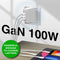 Laser 100W GaN USB-C and USB-A Wall Charger