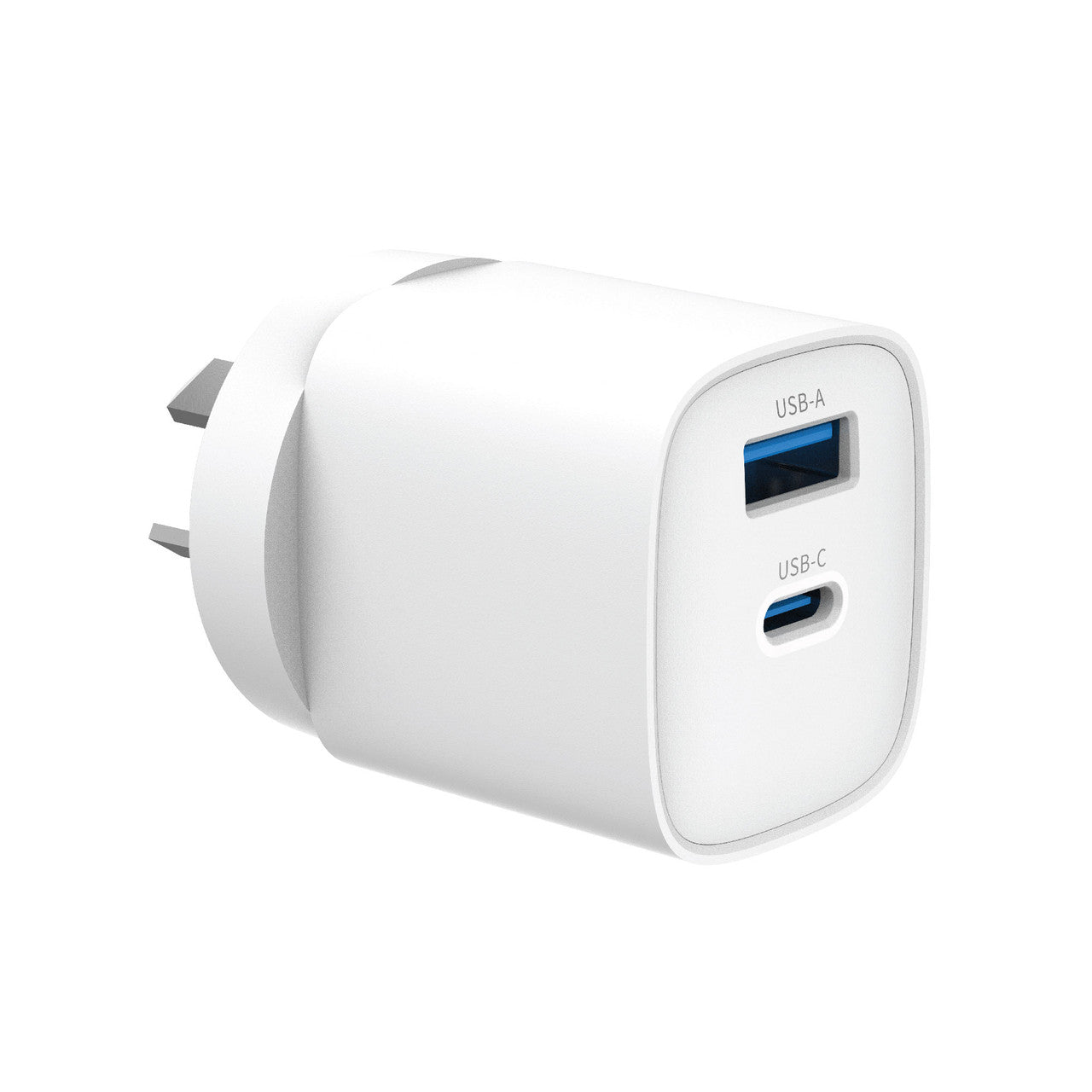 Dual Port 45W USB Wall Charger White