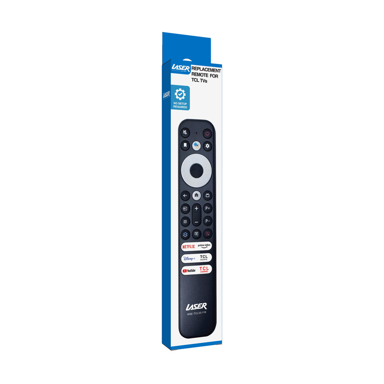 Remote Control for TCL TVs - Black