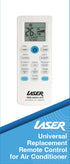 Laser Universal Air Conditioner Remote Control