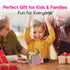 Laser Mini Karaoke Speaker with 2 Wireless Mics - Pink