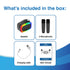 Laser Karaoke RGB Speaker with 2 Wireless Mics