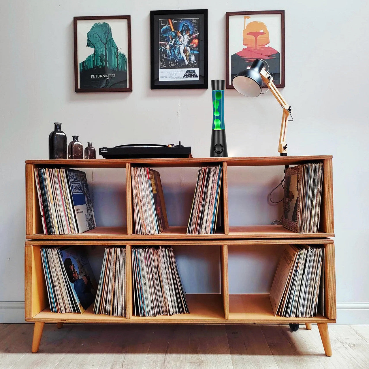 Retro Lava Lamp with Bluetooth Speaker