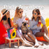 RGB Mini Party Speaker Black Bluetooth Sync Lights TWS Pairing Device