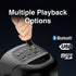 RGB Mini Party Speaker Black Bluetooth Sync Lights TWS Pairing Device