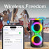 Laser RGB Party Speaker with Microphone Jack