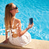 Laser Splash Proof Bluetooth Speaker Blue