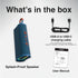 Laser Splash Proof Bluetooth Speaker Blue