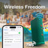 Laser Splash Proof Bluetooth Speaker Green