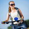 Outdoor Bluetooth Speaker with Mount Blue