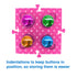 Tech4Pets Pink Mat 2-Pack for Talking Buttons & Floor