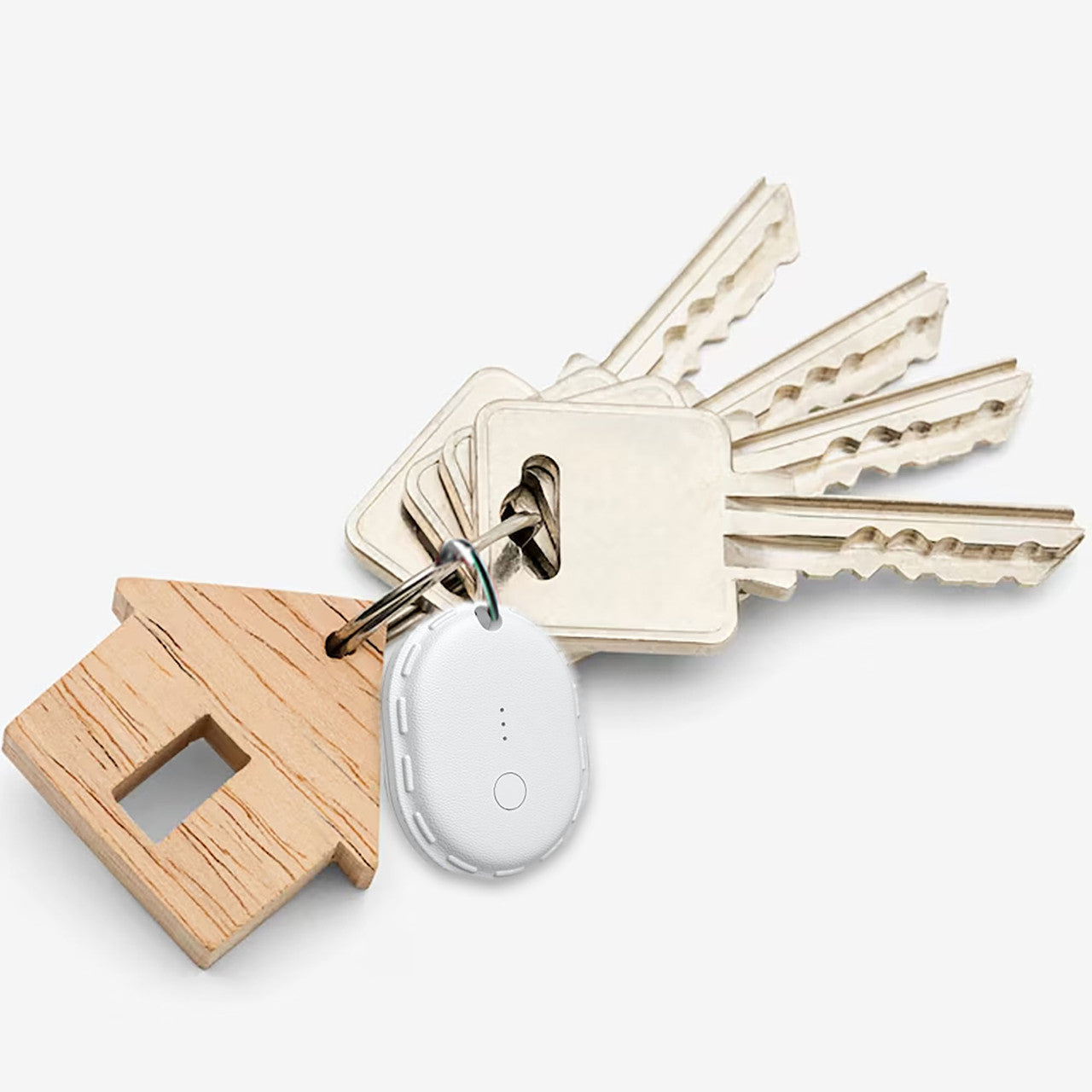 Mini Smart Tag with Apple Find My Tracking White