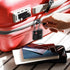 Laser TSA Lock Smart Tag with Rechargeable Battery Black