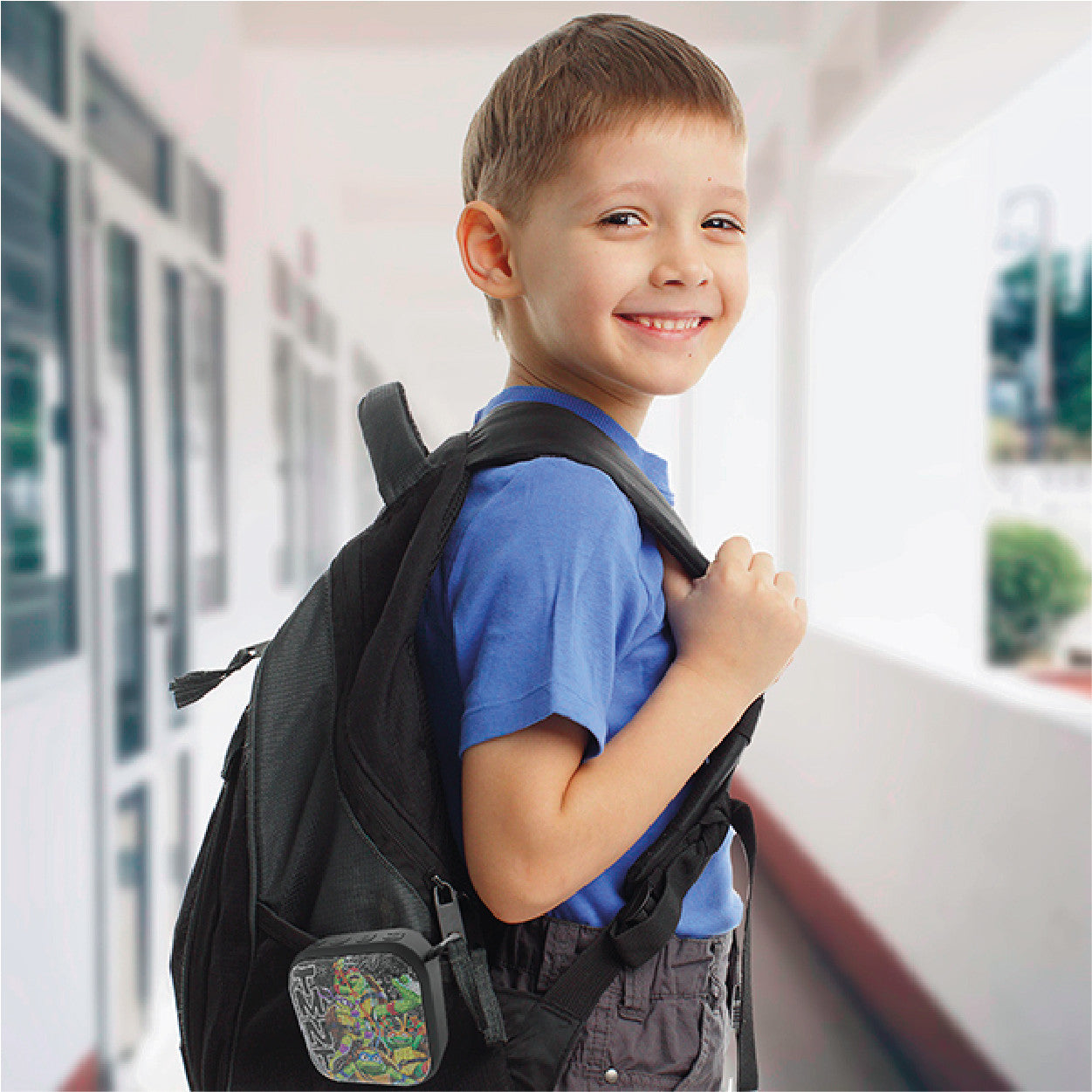 TMNT 3W Portable Bluetooth Speaker Black