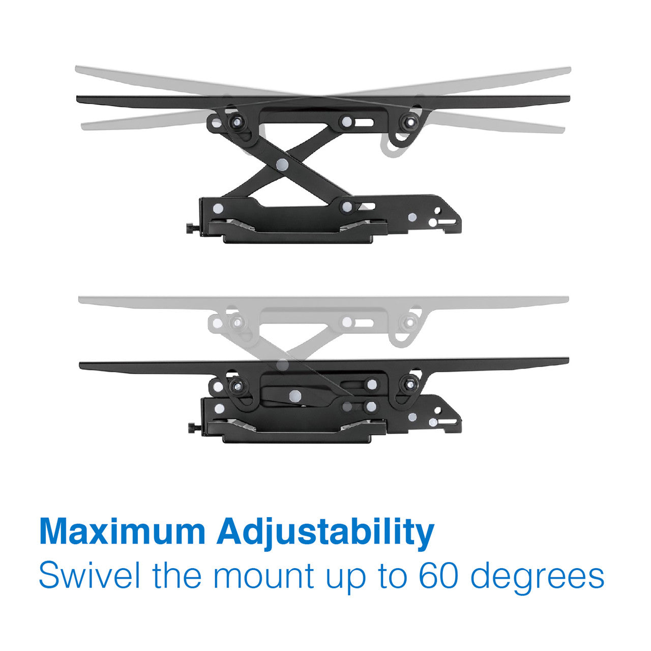 TV Wall Mount with Extension Tilt for 37 inches - 80 inches Panels