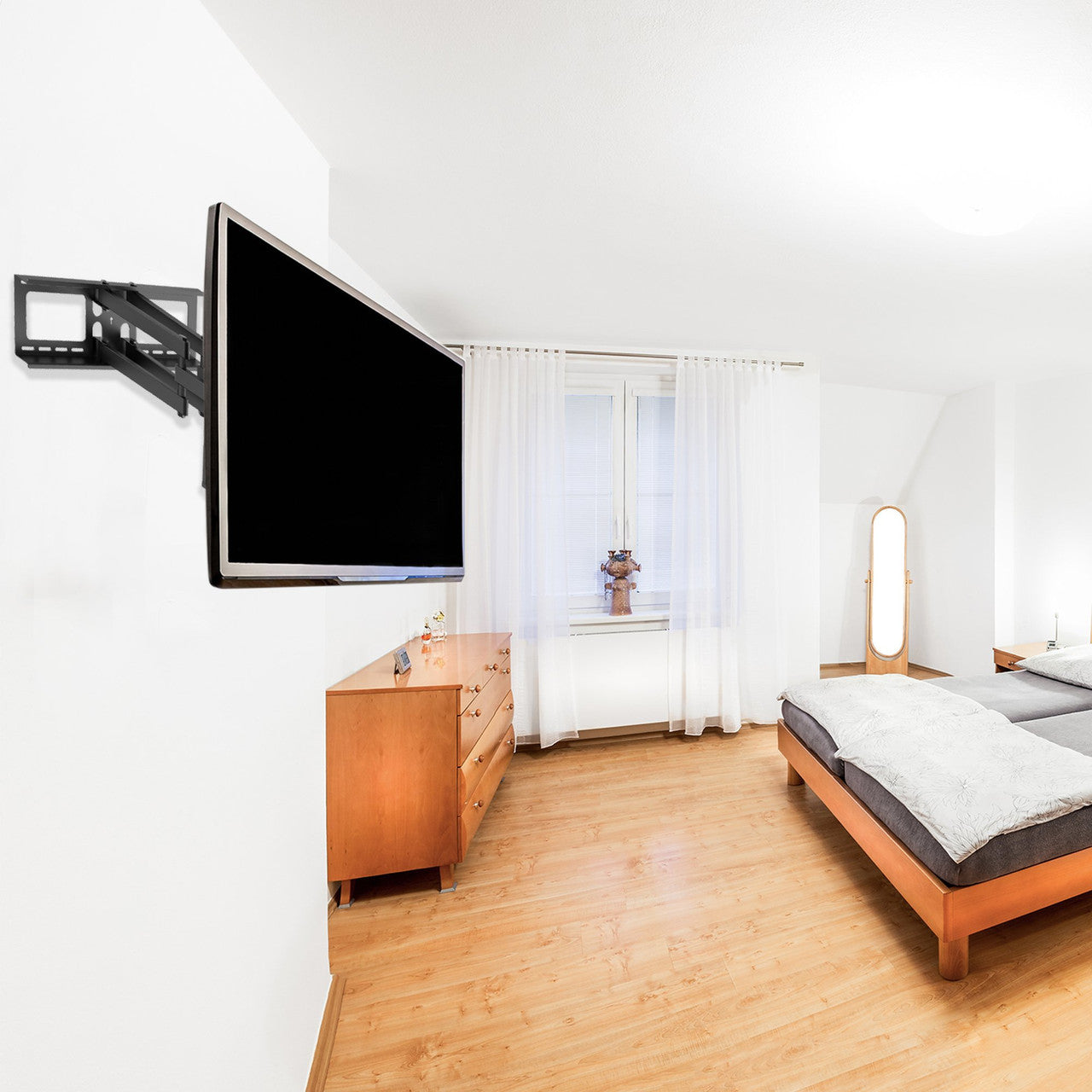 Large Full Motion TV Wall Mount 32 inches - 70 inches Panels