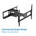 Large Full Motion TV Wall Mount 32 inches - 70 inches Panels