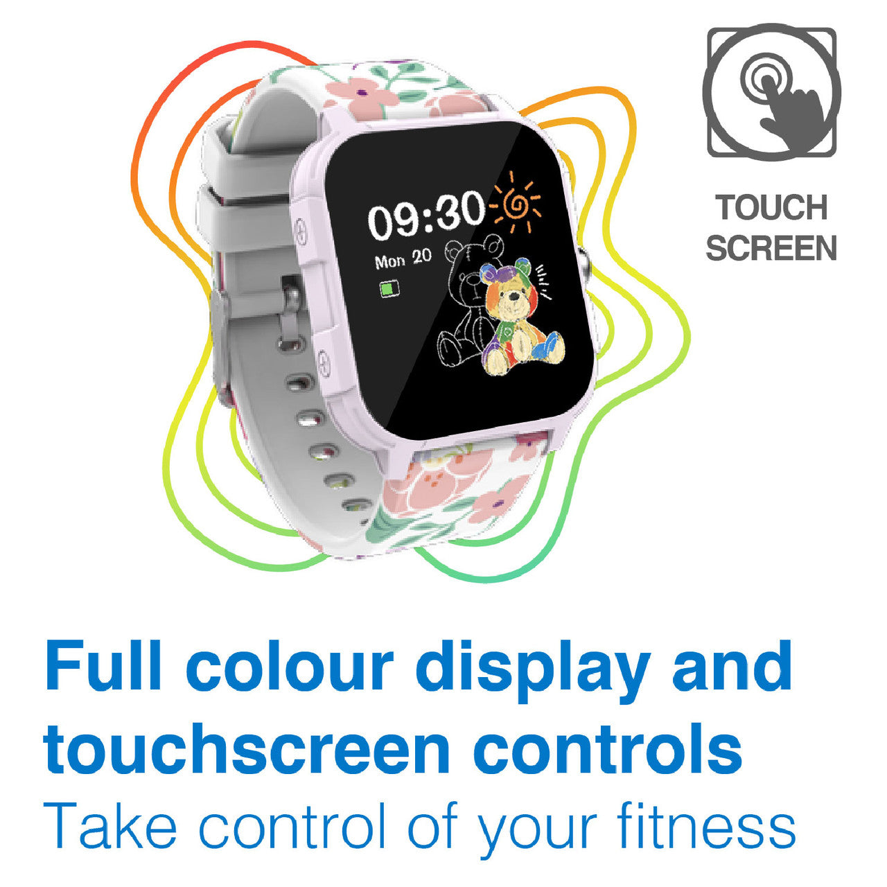 vFitness Momentum Floral Smartwatch