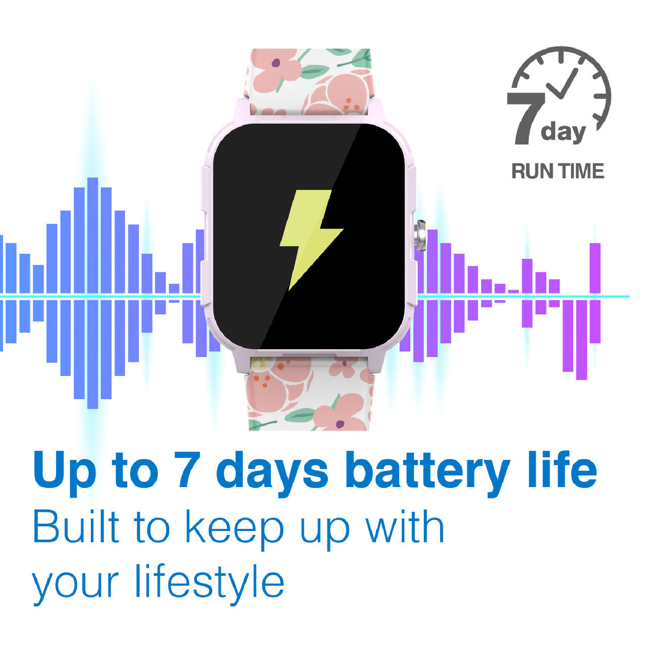 vFitness Momentum Floral Smartwatch