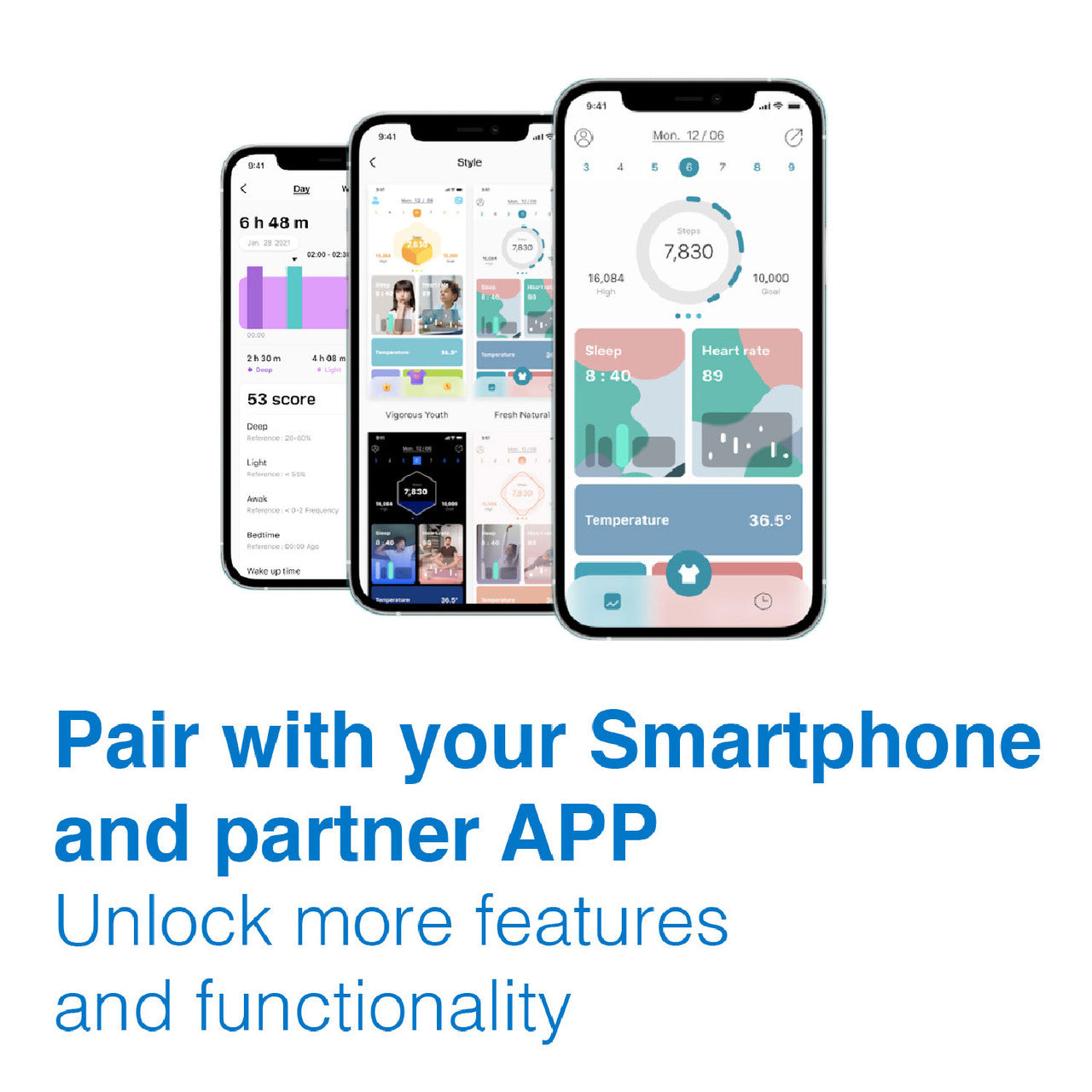 vFitness Momentum Floral Smartwatch