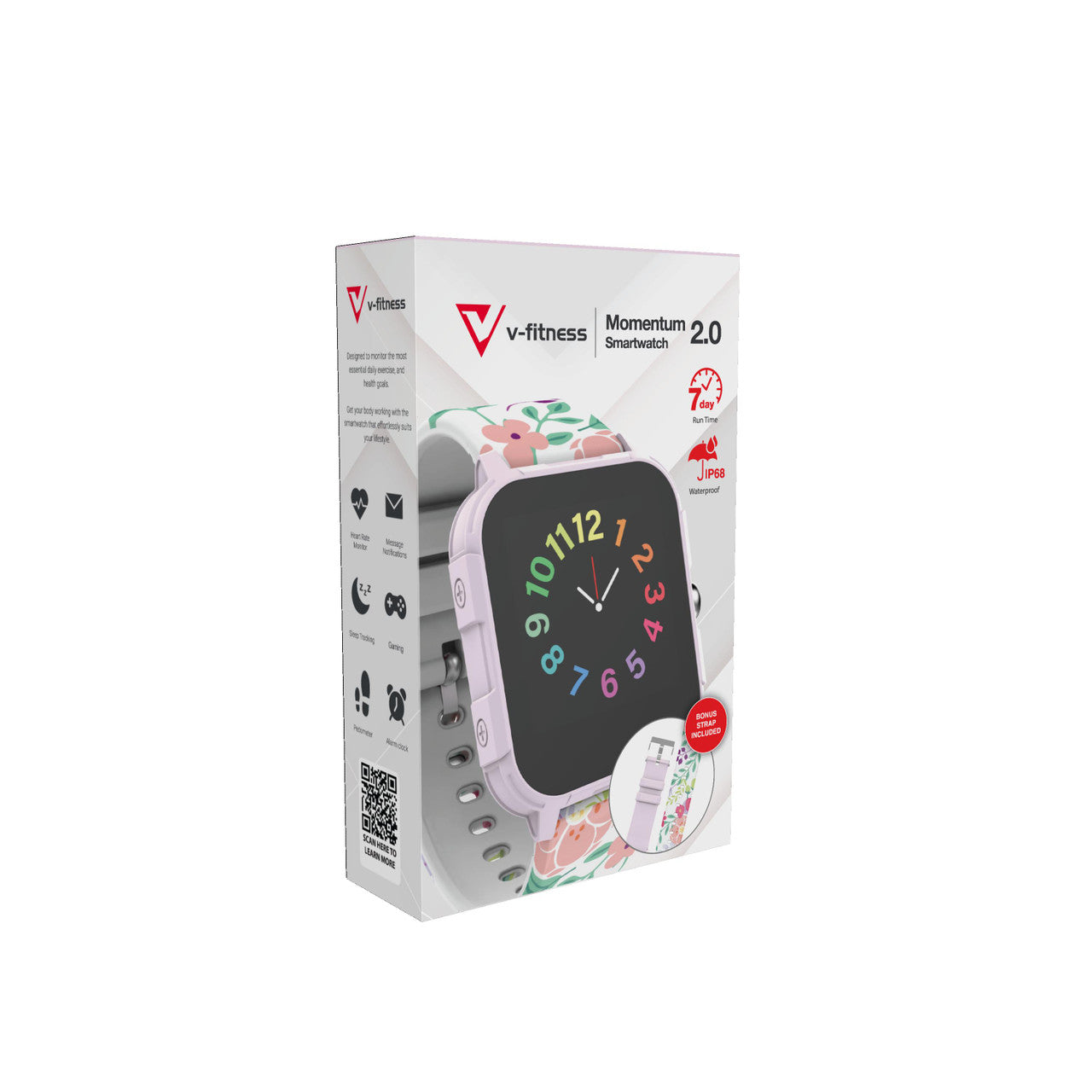 vFitness Momentum Floral Smartwatch