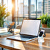 Laser 3 in 1 Wireless Charging Stand White