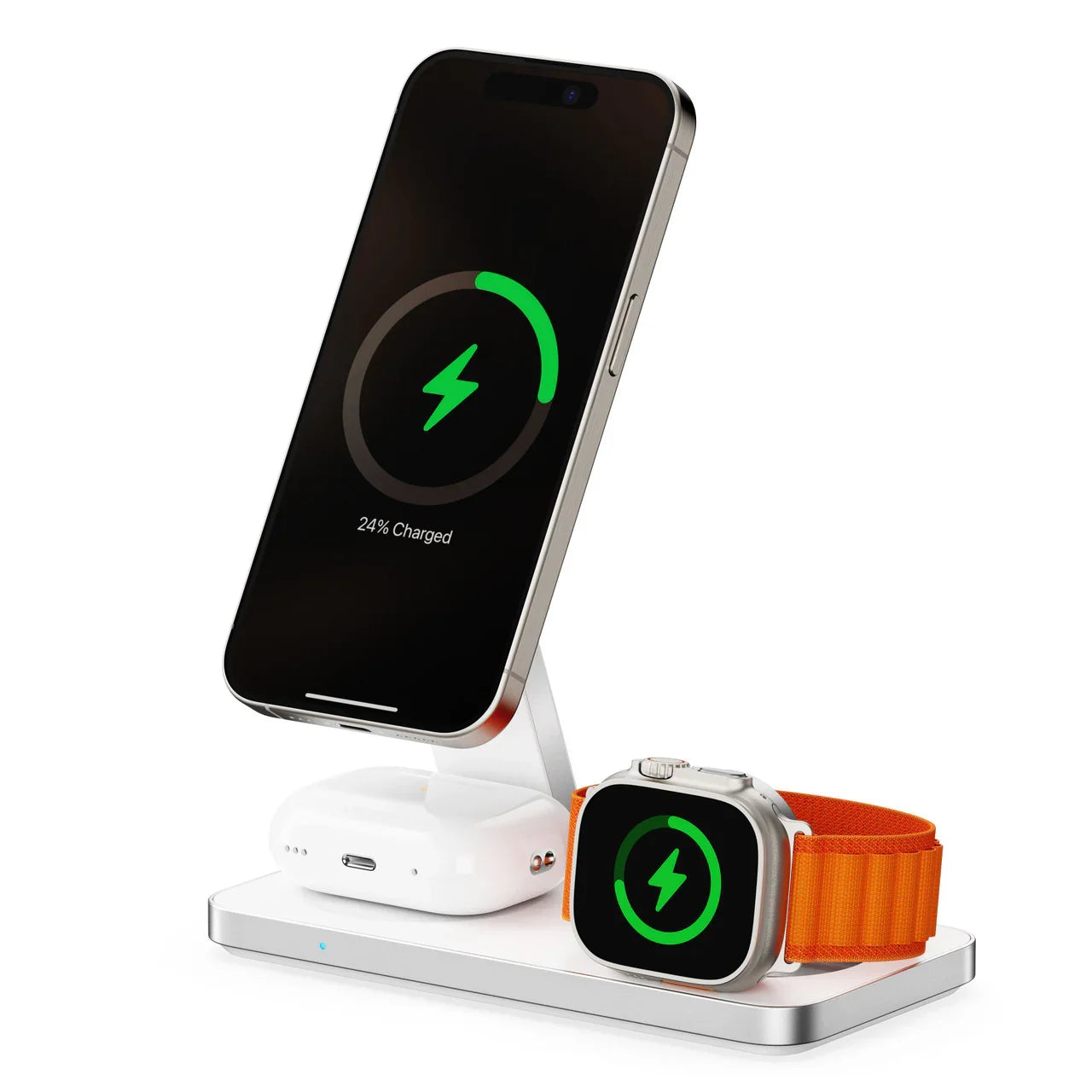 ChargeCore 3-in-1 MagSafe Charger White