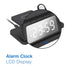 Laser 3-in-1 Wireless Charging Station with Alarm Clock - Black