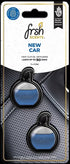 Car Air Freshener Clip New Car Fragrance FrshScents Mini Vent Odor Eliminator Twin Pack x 4