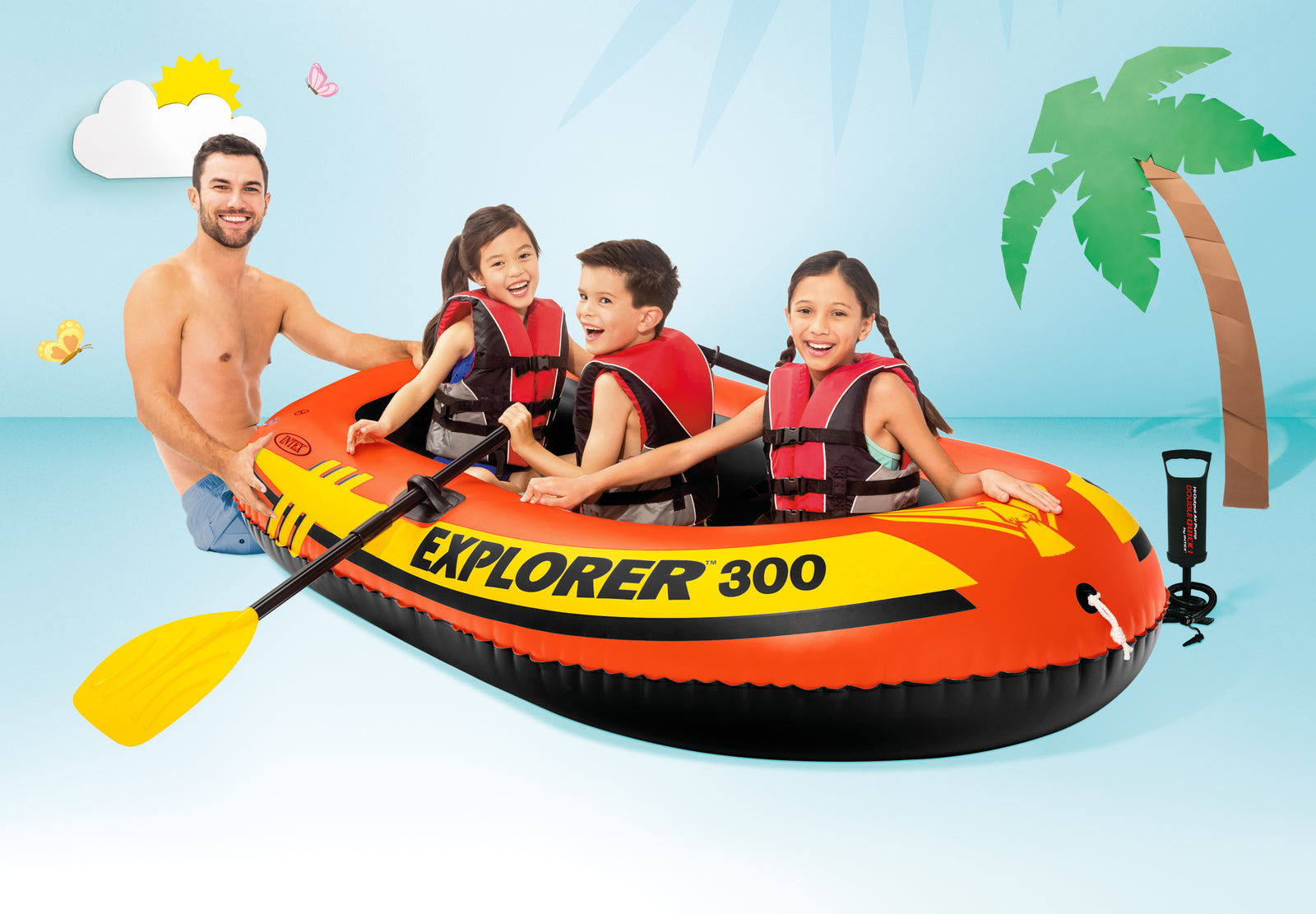 Explorer 300 - Inflatable Boat 58332