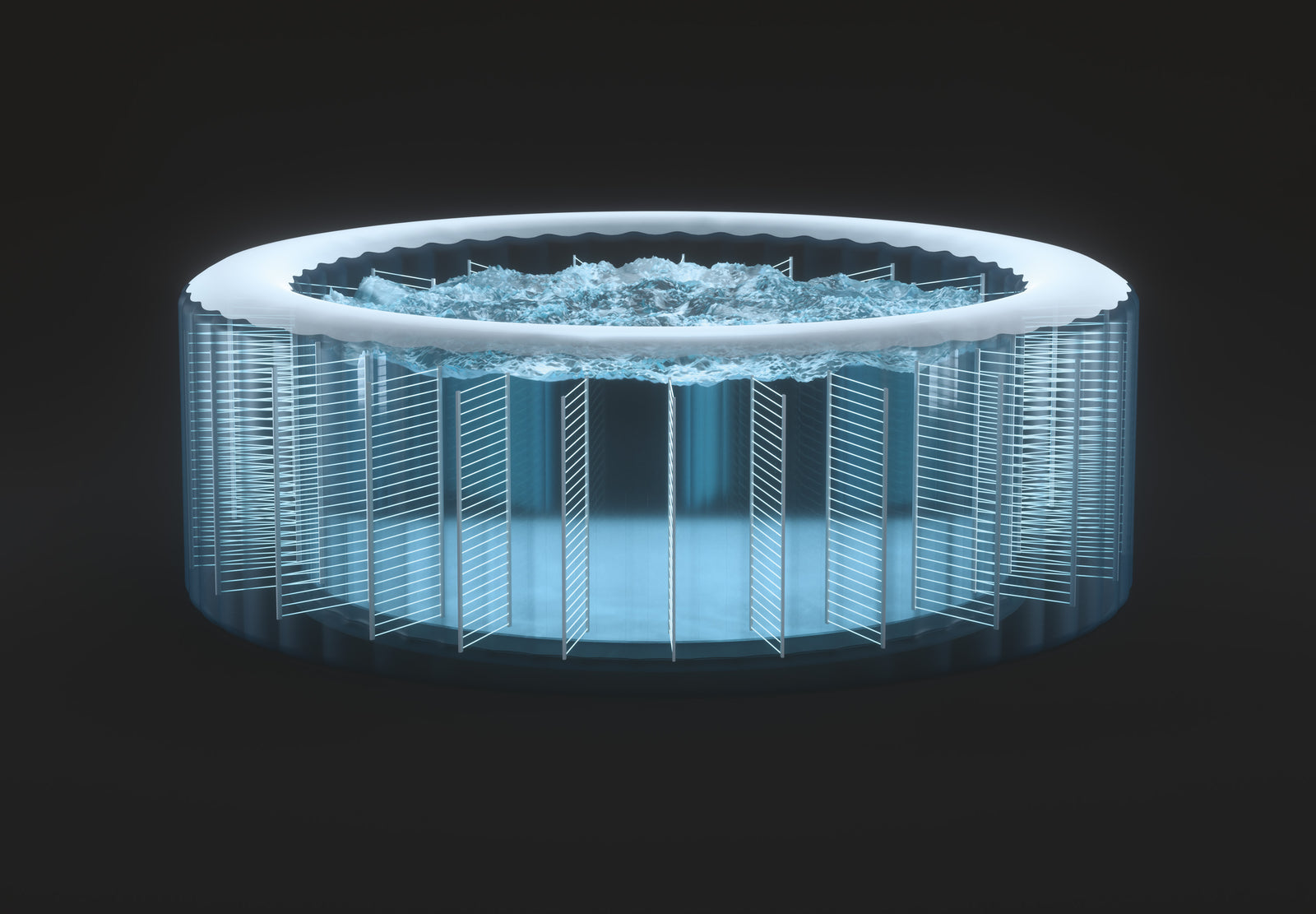 Intex PureSpa Bubble Massage 4 Person Spa 28426