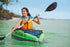Challenger K1 Kayak Intex 1 Person Inflatable Boston Valve Green Design