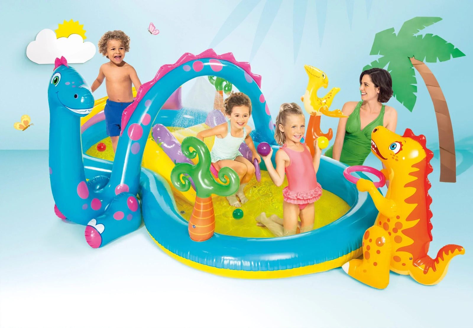 Dinoland  Inflatable Play Centre 57135