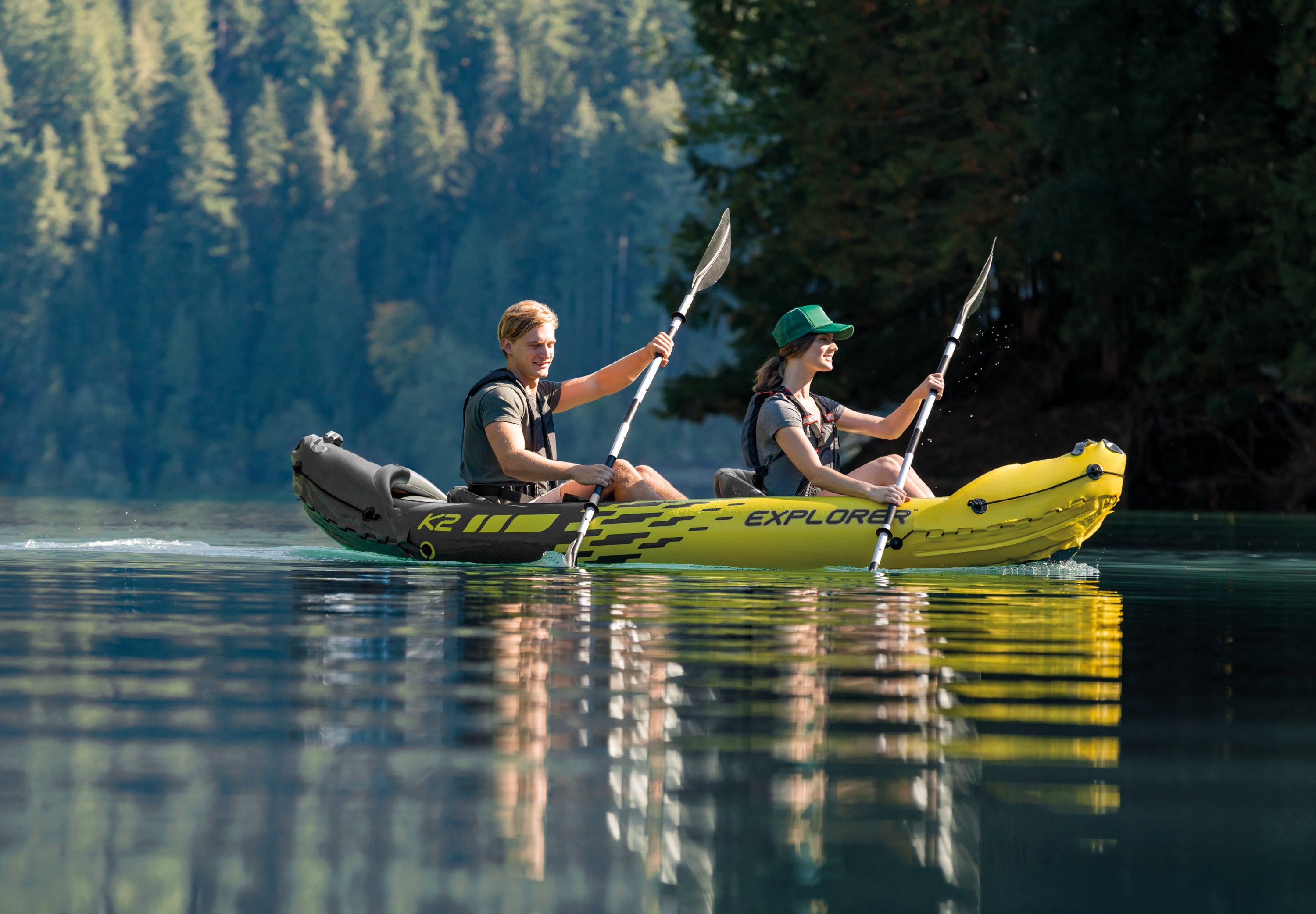 Explorer Inflatable K2 Kayak 68307