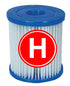 Intex 12 x Filter Cartridge replacement Size H INTEX FILTER PUMP 29007