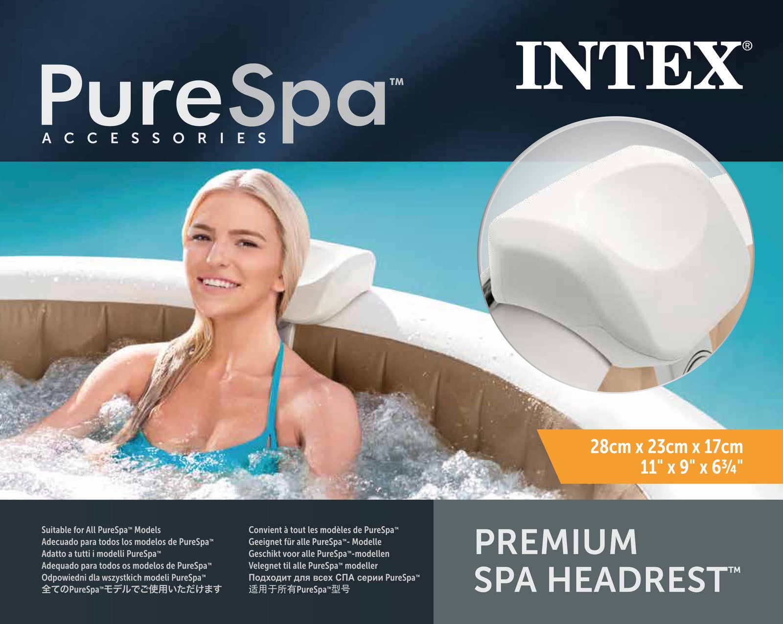 Pure Spa Premium Spa Headrest 28505